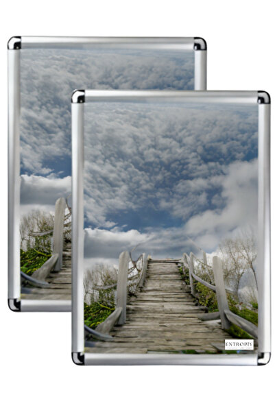 entropiy 2 ADET - B2 Rondo Çerçevesi 50X70, Aç Kapa , Afiş Diploma Sertifika ...