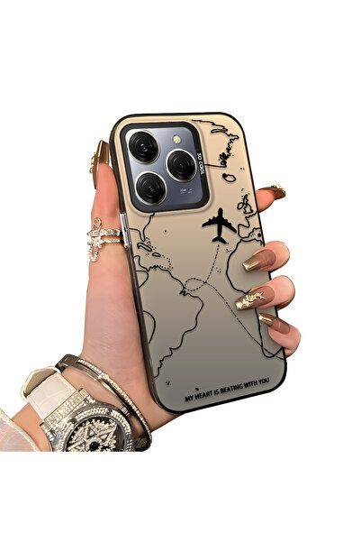 ucuc حافظة تكنو سبارك 20 برو متوافقة مع الحافة السيليكونية الصلبة والمضادة لل...