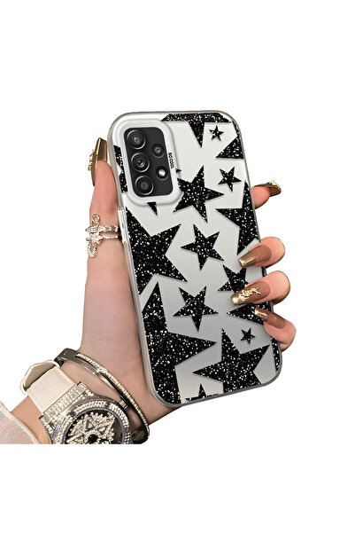 ucuc حافظة سيليكون متوافقة مع هاتف سامسونج جالاكسي A52 5G ذات حافة صلبة ومضاد...