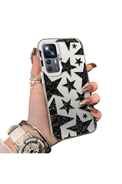 ucuc حافظة Xiaomi Mi 12T متوافقة مع الحواف السيليكونية الصلبة والمضادة للسقوط...