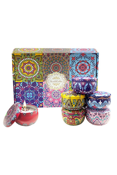 L&Wen Scented Candles Gift Set, 6 Pack Aromatherapy Candles, Soy Candles for ...