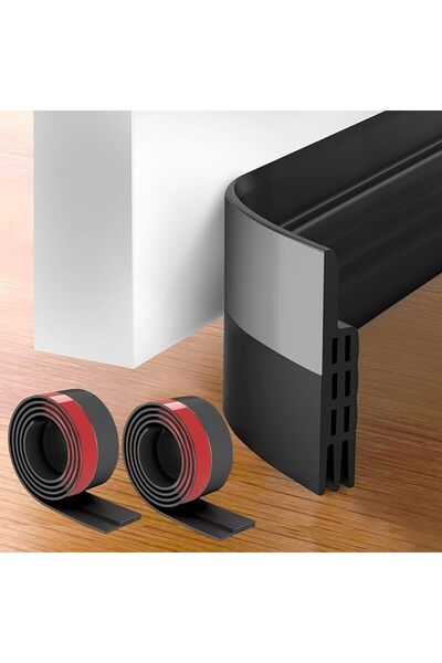 Arabest قطعتان من شرائط منع تسرب الهواء العازلة للصوت للأبواب والنوافذ، عازلة للضوضاء والهواء البارد