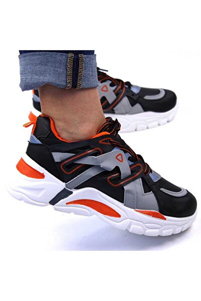 mm Women's sneakers with oversized sole GRS-1318-BLACK