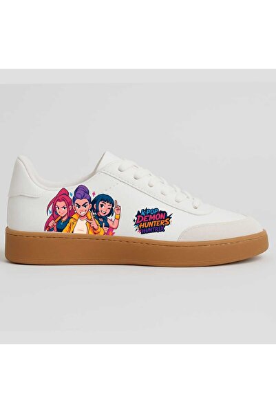 lias desing huntrix kpop hunters friends cu imprimeu adidași cu șireturi cu aspect cauciucat