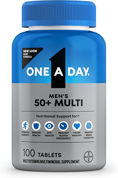 Bayer One A Day Multivitamins for Men 50+