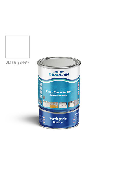 Demarin Solventsiz (Kokusuz) Epoksi zemin kaplama (Tezgah, zemin boyası) ultr...