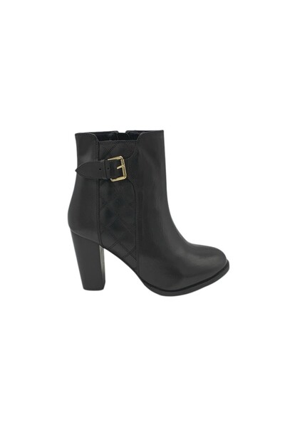 Faith Ghete de damă până la gleznă Fatih 38, piele, negre