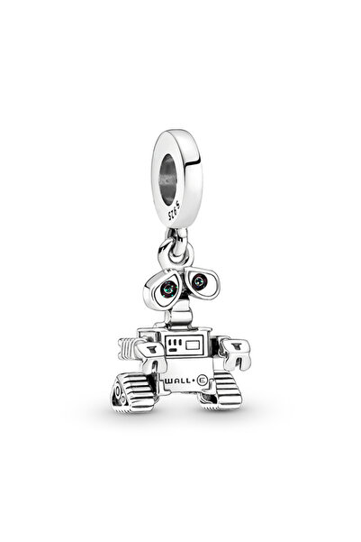 Miniso خرزة متدلية على شكل شخصية وال-إي من بيكسار، رقم الموديل F224، تناسب سوارًا أصليًا مقاس 3 مم، قلم من الفضة الإسترليني عيار 925 للنساء