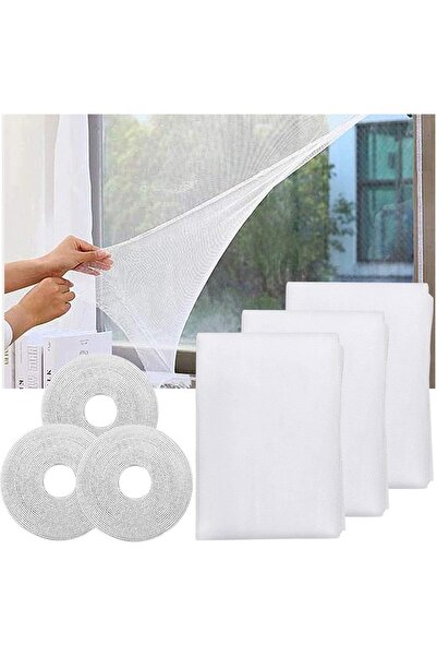 RAWAID عبوة من 3 قطع من شبكات النوافذ ذاتية اللصق، شبكة حشرات لمنع دخول الحشر...