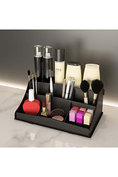 Artenova Bella Mini Makeup Organizer, MDF, Walnut