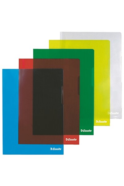 Esselte Protective folder A4 150 mn Crystal 25/set