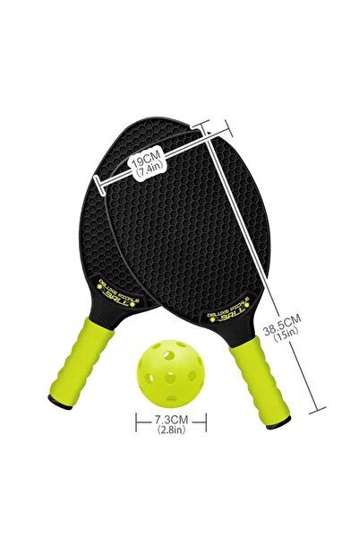 Muhcu Home مجموعة ألعاب مضرب الريشة الطائرة في علبة