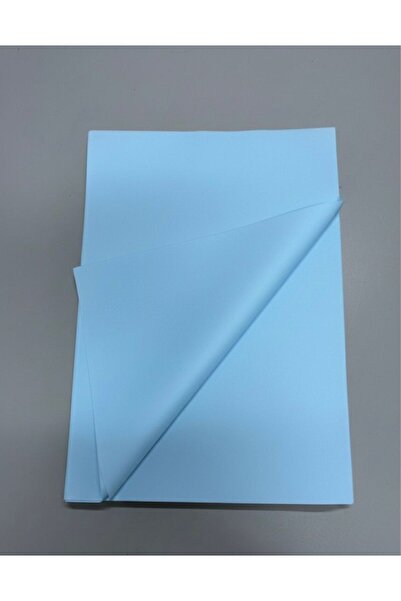 aybaş kağıtçılık Mavi Renk Pelur Kağıdı 50x70 Cm (20 Adet) Paketleme Kağıdı, ...