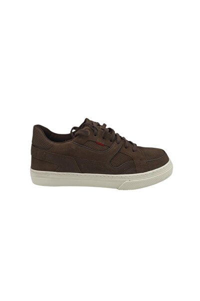 LASOCKI Men's sneakers Lasocki, leather, brown