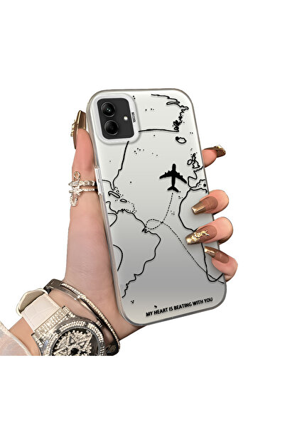 ucuc حافظة سيليكون متوافقة مع هاتف سامسونج جالاكسي A04 ذات حافة صلبة ومضادة ل...