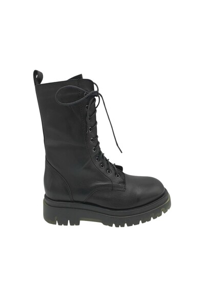 INUOVO Ghete dama 39, piele, negru