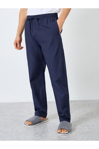 Styli بنطال بيجاما رجالي قصة مريحة - منسوج