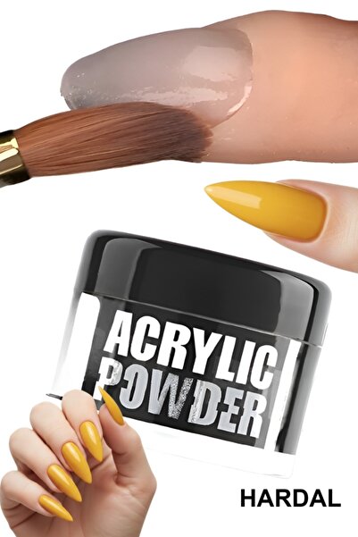 xolo Akrilik Powder Hardal 308 Protez Tırnak Tozu – Profesyonel Nail Acrylic