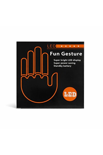 ELEVIA Car LED Sign with 4-Gesture Remote Control