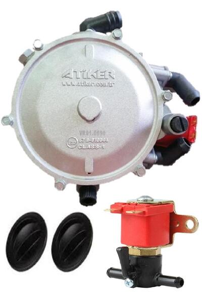 ATİKER Karbüratörlü Regülatör + Benzin Kesici+2 Adet Dolum Kapağı