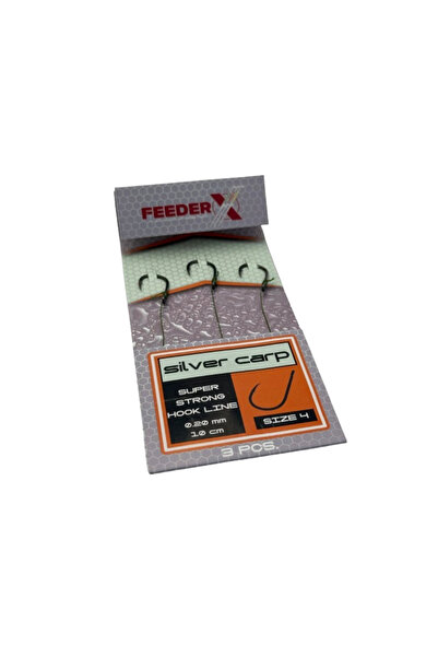 FeederX Silver Carp Hook No. 4