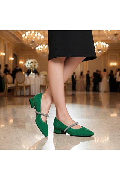 OEM Pantofi eleganți cu toc jos pentru damă, versatili, potriviți pentru toat...