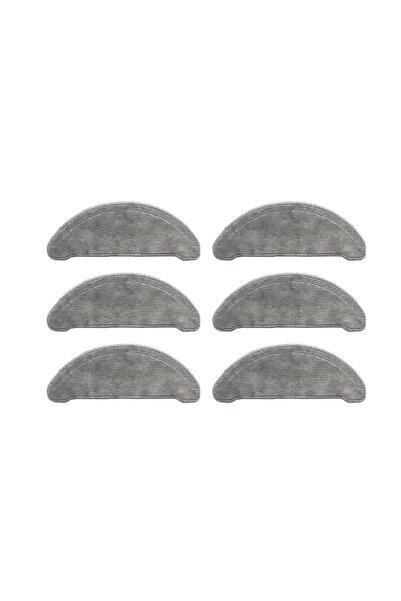 TECHPARTS مجموعة قماش تنظيف متوافقة مع مكنسة رويدمي إيف بلس الروبوتية، 6 قطع