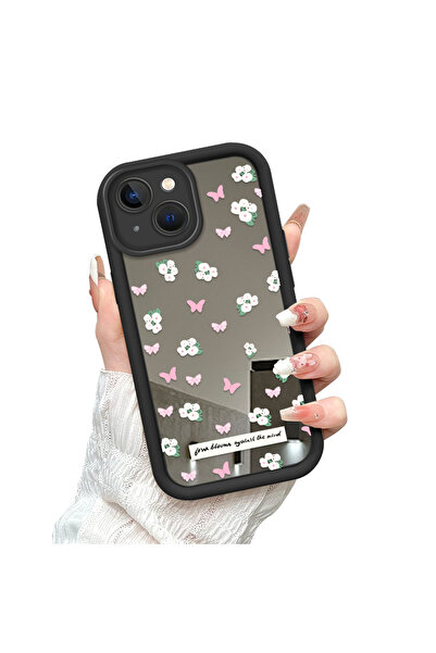 Hontinga حافظة هاتف متوافقة مع iPhone 13، حافظة سيليكون مضادة للسقوط مع زخارف...