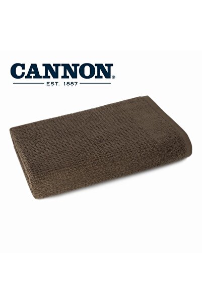 Cannon منشفة حمام قطنية بتصميم محب الأرض، 550 غرام/متر مربع، 70 × 140 سم