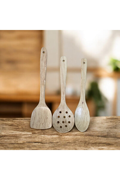 HOMEFECT Bamboo 3-Piece Spoon Set