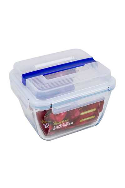 Chefline Borosilicate Glass Storage Container, 2700 ml