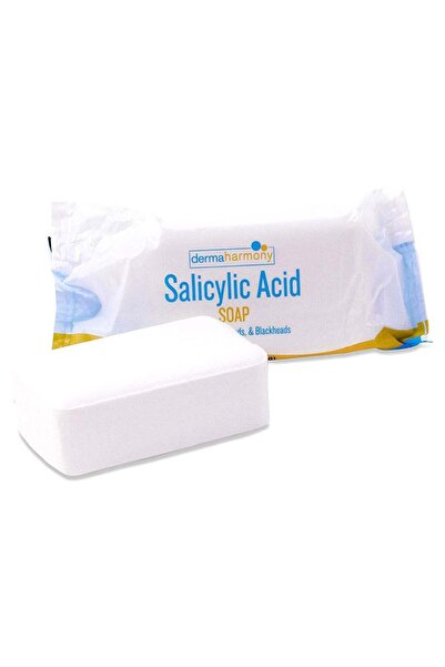 Dermaharmony قالب صابون طبيعي مع حمض الساليسيليك - أبيض