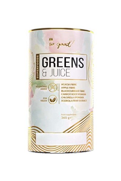 FA Engineered Nutrition خضراوات وعصير 360 غرام - بنكهة الليمون