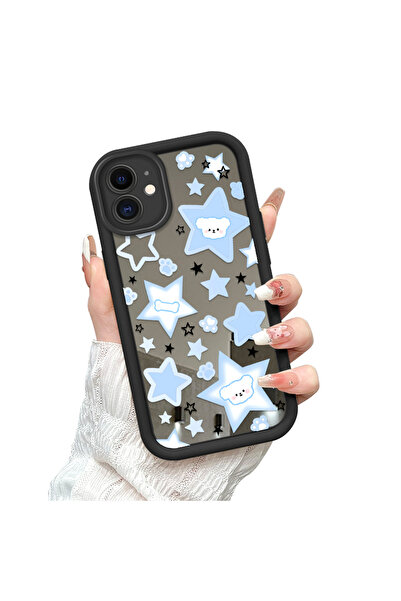 Hontinga حافظة هاتف متوافقة مع iPhone 12، حافظة سيليكون مضادة للانزلاق بمرآة ...