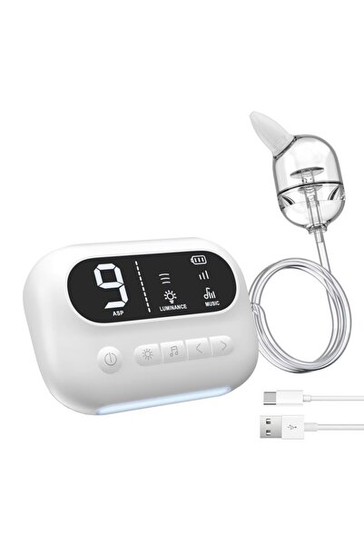 zola Aspirator nazal electric bebelusi, 70 kPa, 9 trepte, 2 capete silicon, U...