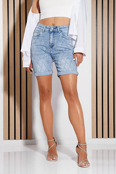 Zaira Women's Blue Amaya Jeans Shorts #A1016 - 26