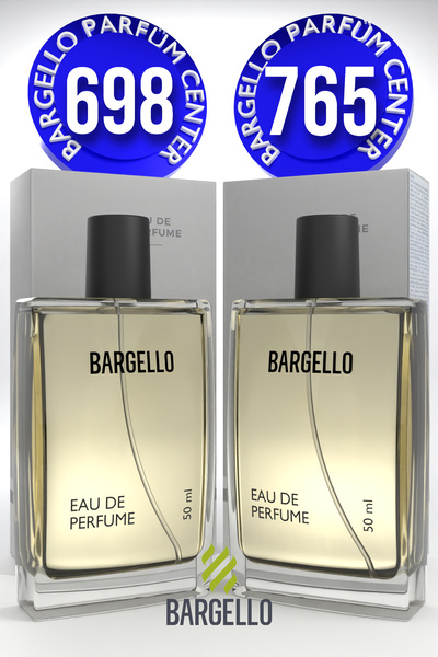 Bargello 698 Erkek Parfüm Fresh 50 ML EDP + 765 Erkek Parfüm Woody 50 ML EDP