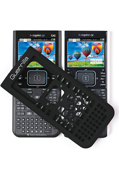 Guerilla Guerrilla Silicone Case for Texas Instruments TI Nspire CX/CX CAS Graphing Calculator, Black