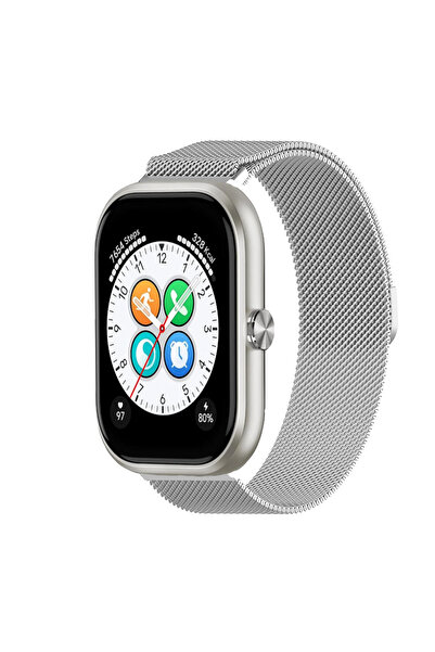 Tagomoon Honor Choice Watch ile Uyumlu Kordon Hasır Metal Örgü Mıknatıslı Mil...