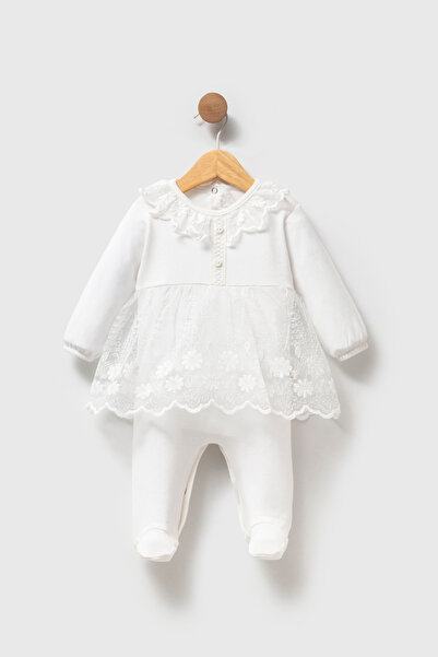 BEBELİNNA BABY Kız Bebek Tulum