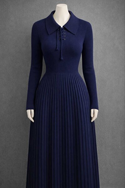 ZMODA SOFT Women's Shirt Collar Long Sleeve Anti-Pilling Knitted Flared Vinta...