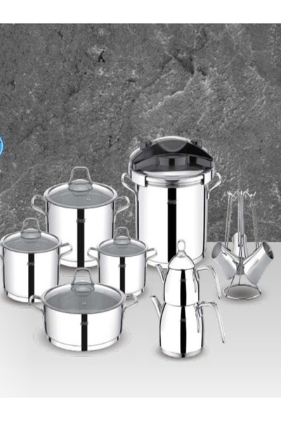 FMS 18 PRÇ YILDIZ ÇEYİZ TENCERE SET İ
