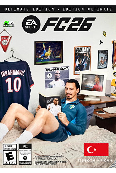 EA FC 26 Fifa 2026 Ultimate Ps4 ve Ps5 Uyumlu Türkçe Spiker Dijital