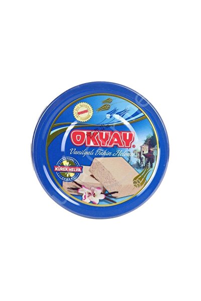 Okyay Vanilyalı Tahin Helvası Teneke Kutulu 840 Gr