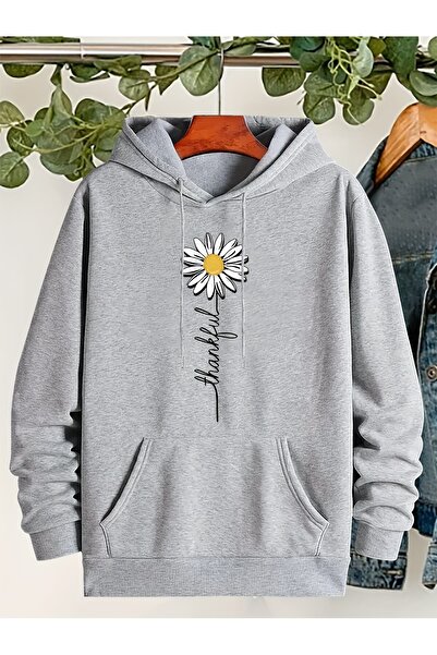 MODAVİBE Hanorac cu glugă, cu 2 fire, cu buzunar tip cangur, supradimensionat...