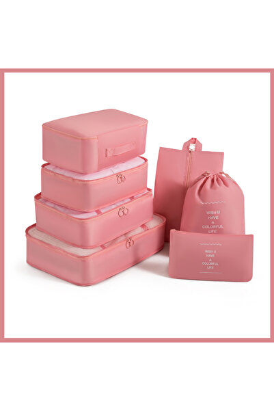 BRITISH TOURISTER مجموعة مكعبات تعبئة السفر المكونة من 7 قطع - منظمات أمتعة م...