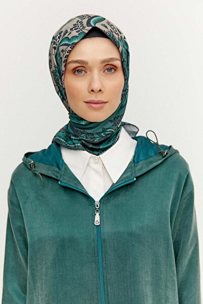 Setrms Çok Renkli Çiçek Desenli Eşarp