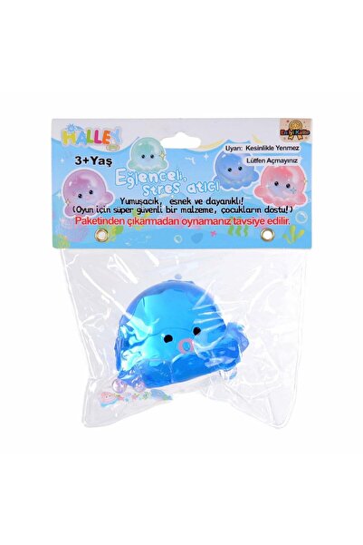 hak-iş oyuncak سكيشي على شكل أخطبوط لطيف بلون أزرق شفاف