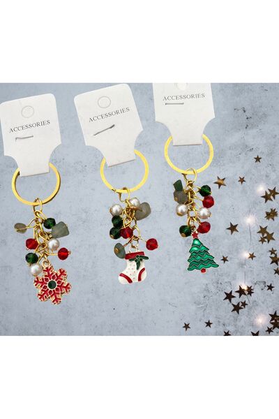 Accessories Yılbaşı Anahtarlık 3'lü Set