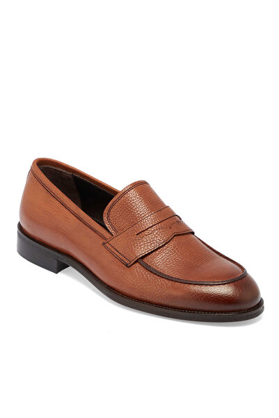 Tergan Taba Hakiki Deri Erkek Klasik Ayakkabı - E25S1AY57566-B67